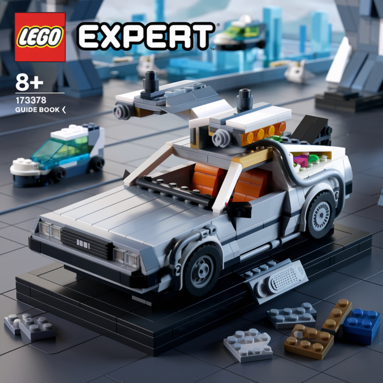 Conquer the LEGO Challenge Expert Guide to Building the DeLorean Time Machine